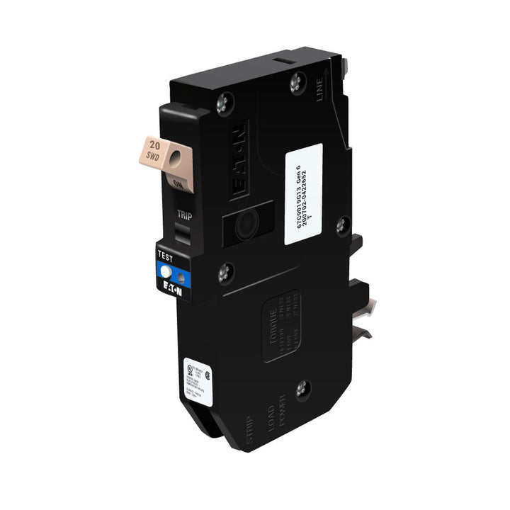 Eaton CHFP120DF - Molded Case Breaker 20A 1P (10kA AIC)