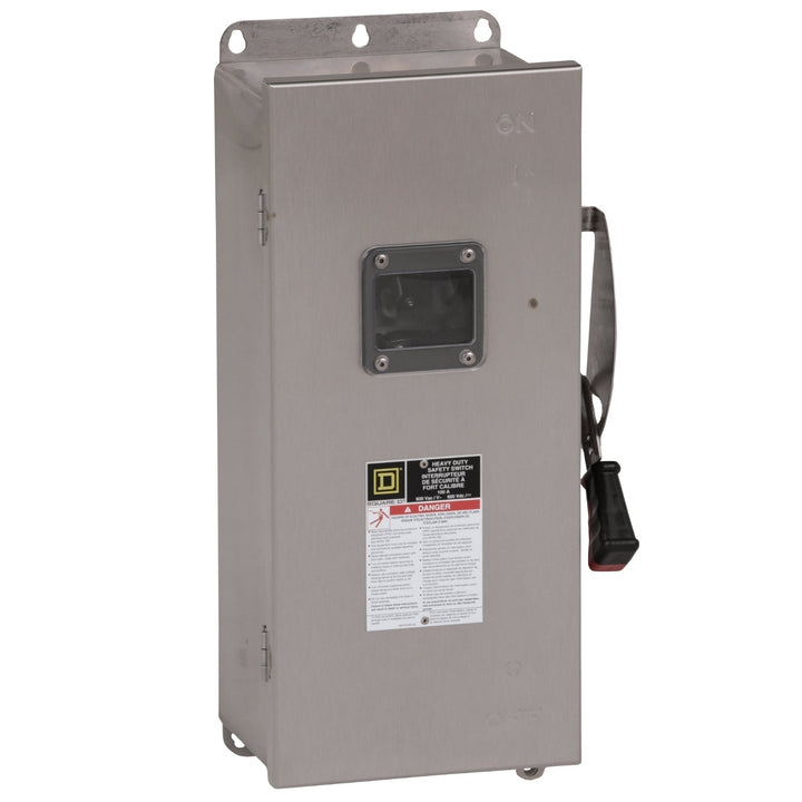 Square D CHU363DS - Non-Fusible Disconnect Switch 600V 100A (3-Pole NEMA 4/4X)