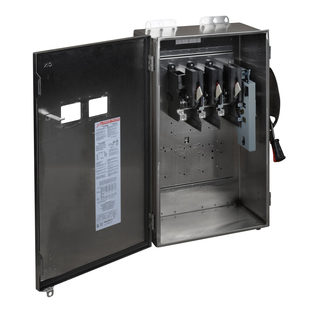 Square D CHU364DS - Non-Fusible Disconnect Switch 600V/200A (3-Pole NEMA 4X)