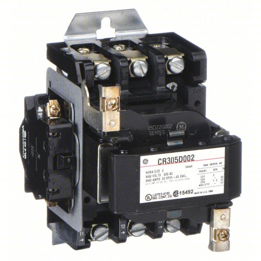 General Electric CR305-D002 - Contactor 600VAC 27A