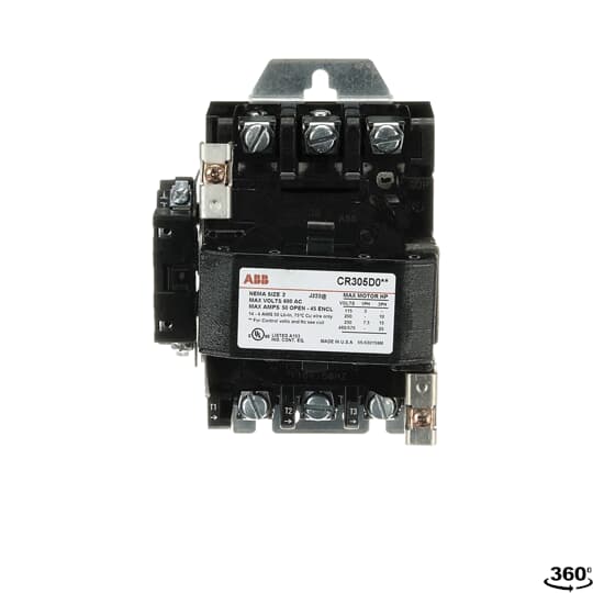General Electric CR305-X150N - Motor Control Part, 150A 600V