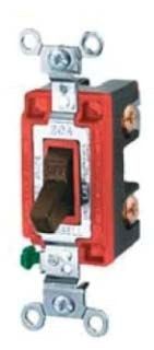 Hubbell CS1221I - SPDT Toggle Switch 20A 120/277V