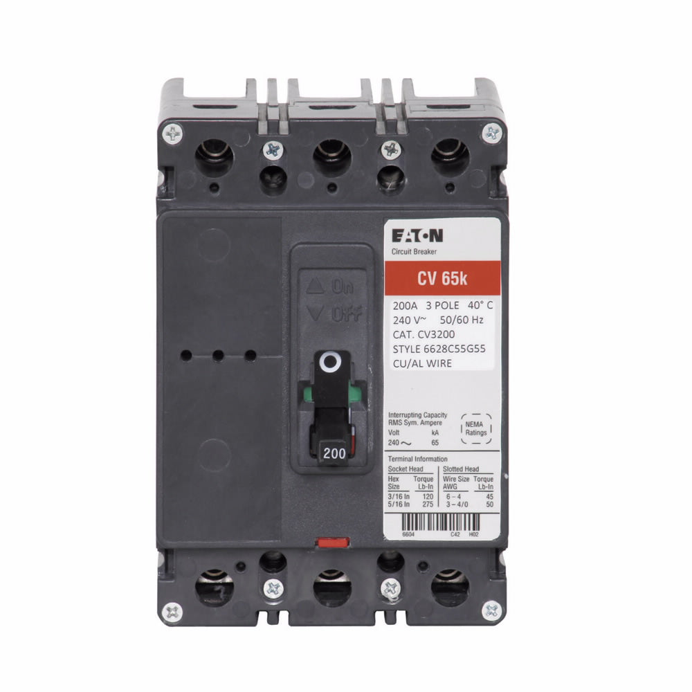 Cutler Hammer CVS3150X - Molded Case 150A 240V 3-Pole