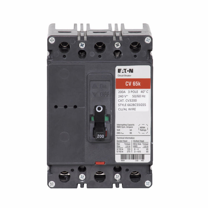 Cutler Hammer CVS3150X - Molded Case 150A 240V 3-Pole