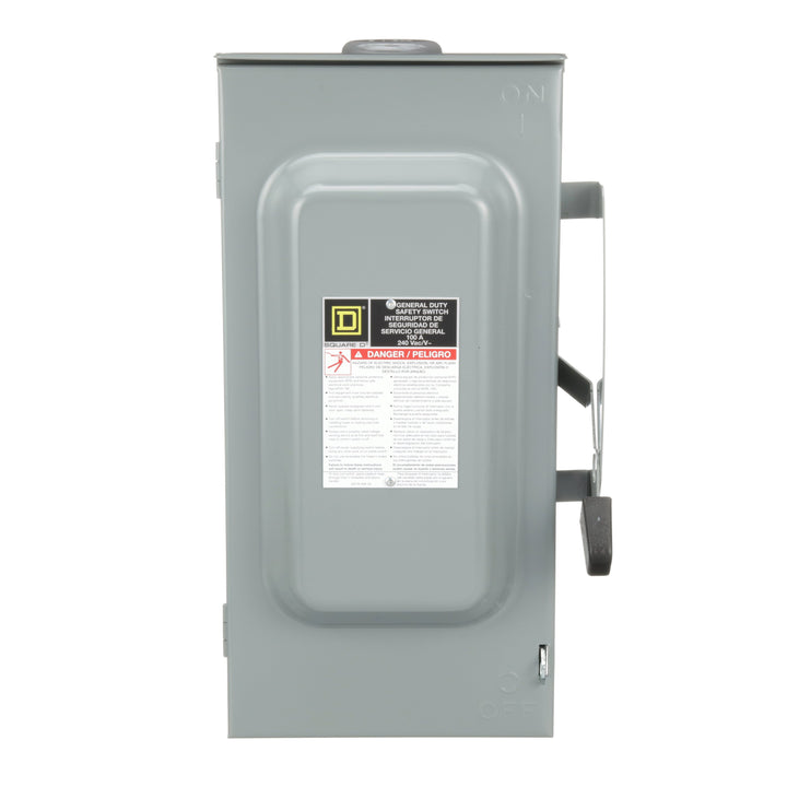 Square D D223NRB - Fusible Disconnect Switch 240V AC 100A (NEMA 3R Enclosure)