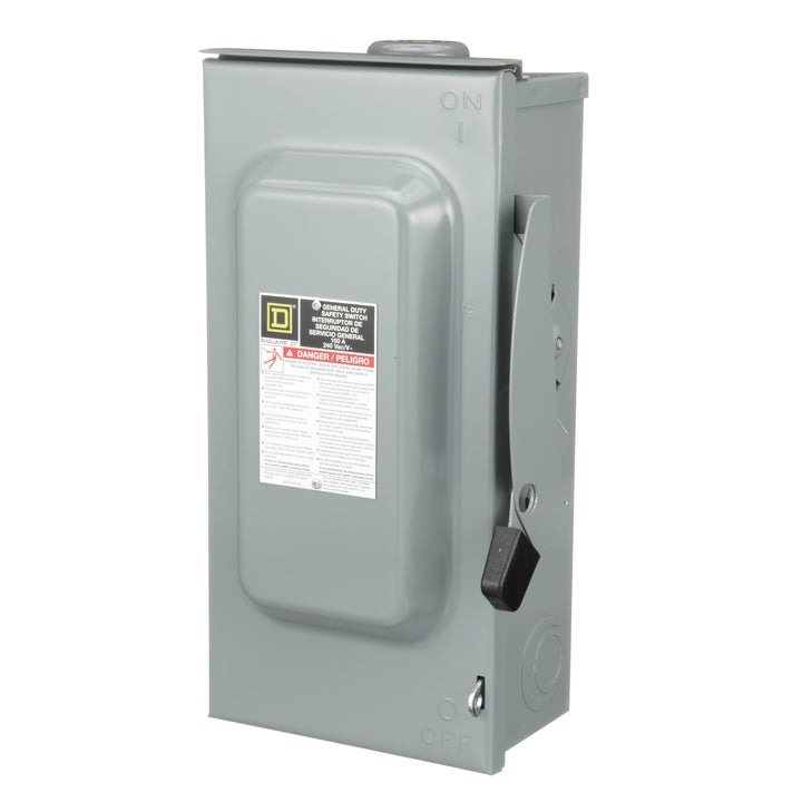 Square D D223NRB - Fusible Disconnect Switch 240V AC 100A (NEMA 3R Enclosure)