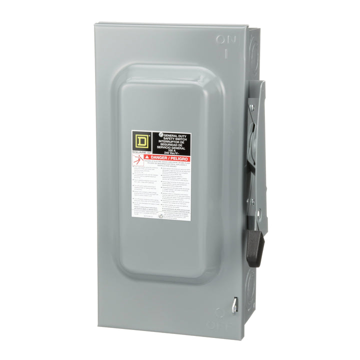 Square D D223N - Fusible Disconnect Switch 240V AC 100A (100kA@240V AIC)