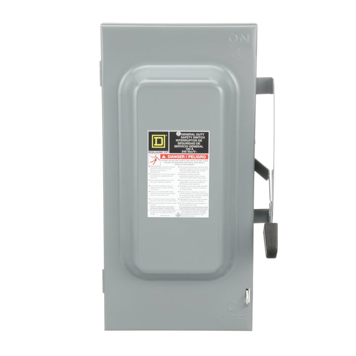 Square D D223N - Fusible Disconnect Switch 240V AC 100A (100kA@240V AIC)