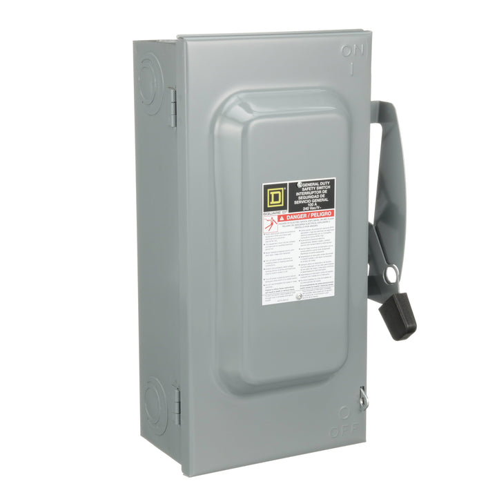 Square D D223N - Fusible Disconnect Switch 240V AC 100A (100kA@240V AIC)