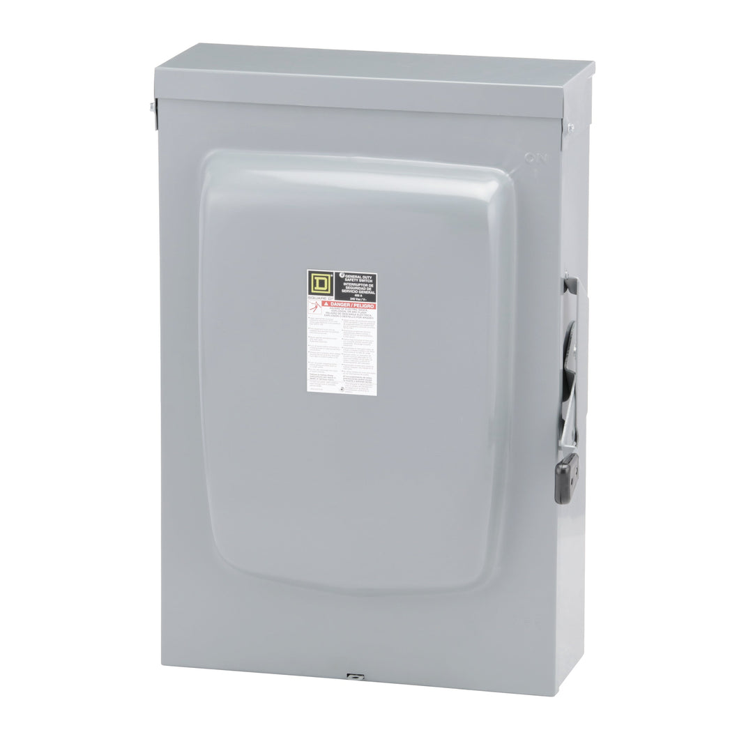 Square D D225NR - Fusible Disconnect Switch 400A @ 240V AC/DC (100kA AIC)