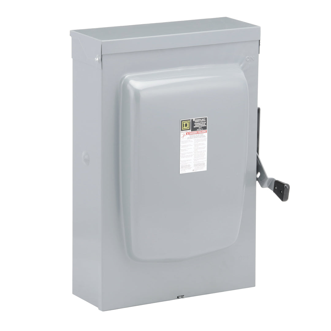 Square D D225NR - Fusible Disconnect Switch 400A @ 240V AC/DC (100kA AIC)