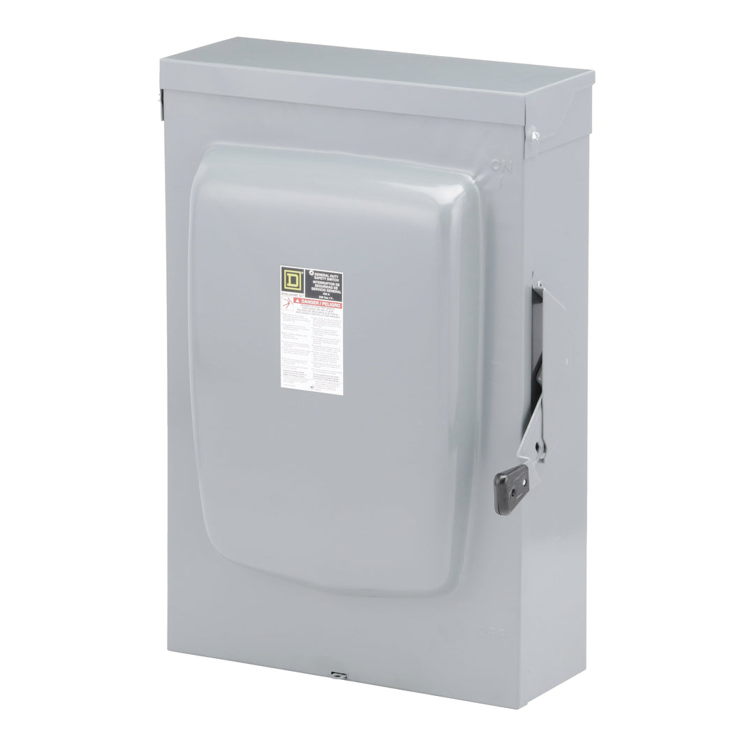 Square D D225NR - Fusible Disconnect Switch 400A @ 240V AC/DC (100kA AIC)