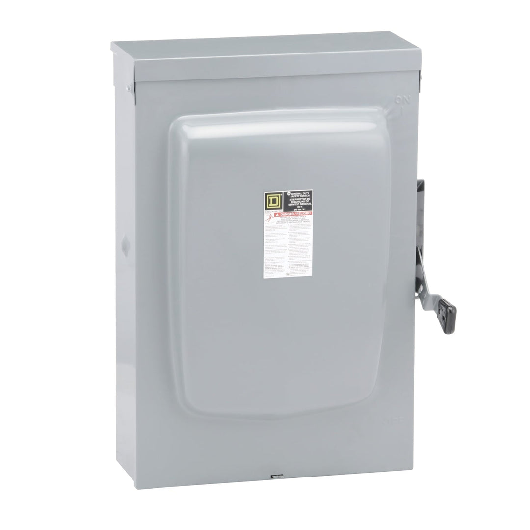 Square D D325NR - Fusible Safety Switch 400A 3-Pole (NEMA 3R, 100kA AIC)