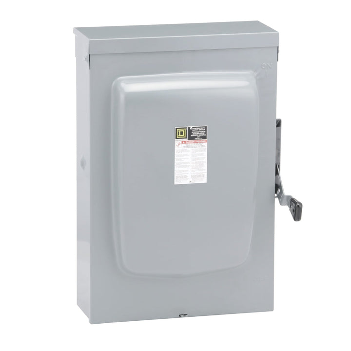 Square D D325NR - Fusible Safety Switch 400A 3-Pole (NEMA 3R, 100kA AIC)