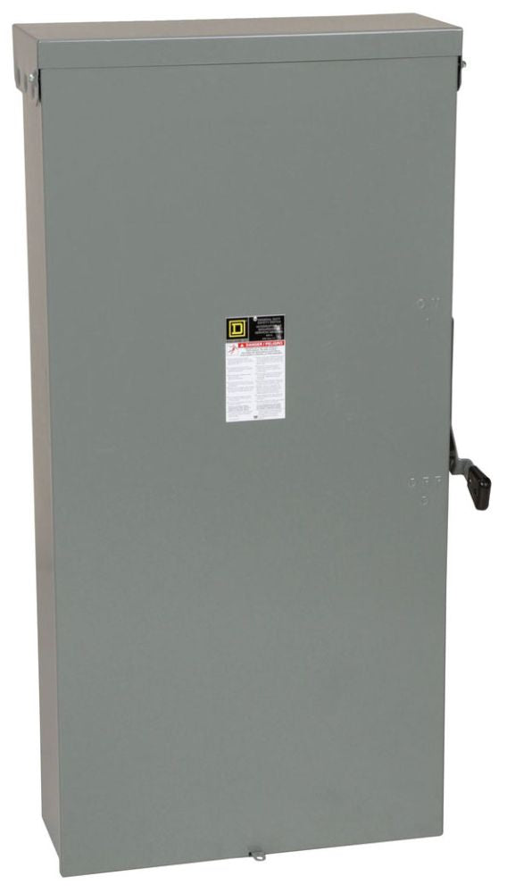 Square D D226NR - Fusible Disconnect Switch 600A @ 240V AC/DC (100kA AIC, NEMA 3R)