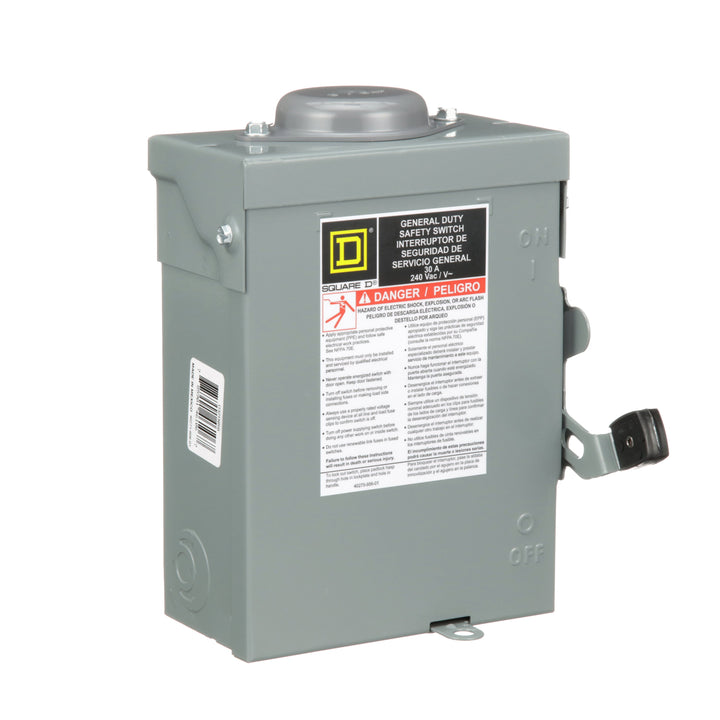 Square D D321NRB - Safety Disconnect Switch 240V AC (NEMA 3R Enclosure)