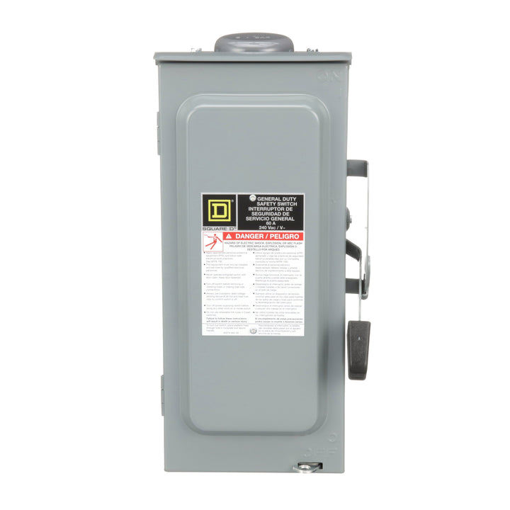 Square D D322NRB - Fusible Safety Switch 240V AC 60A (100kA AIC @240V)