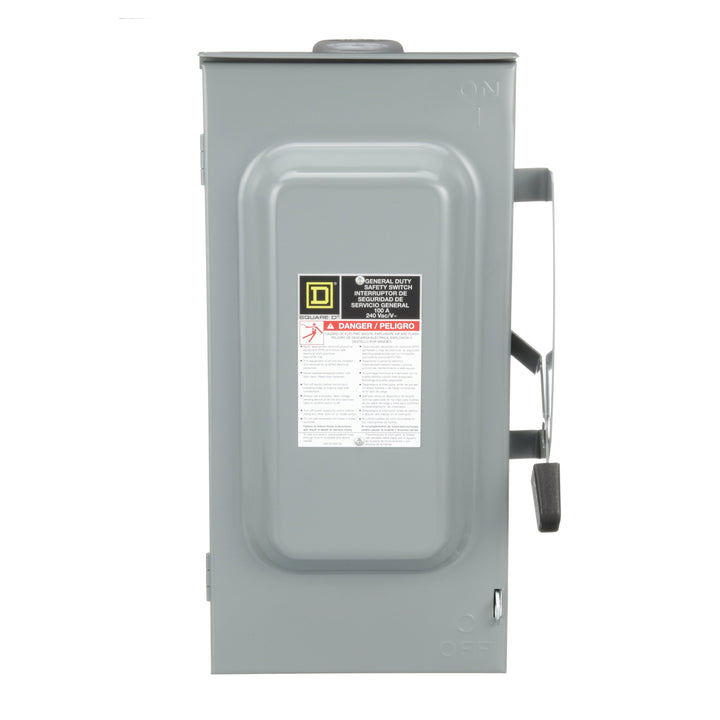 Square D D323NRB - Fusible Safety Switch 100A 240V AC (100kA AIC @240V)