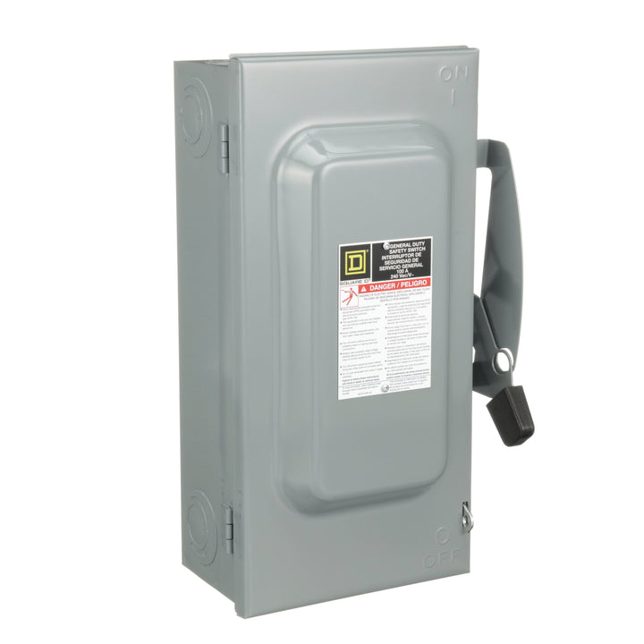 Square D D323N - Fusible Disconnect Switch 100A@240V (3-Pole NEMA 1)