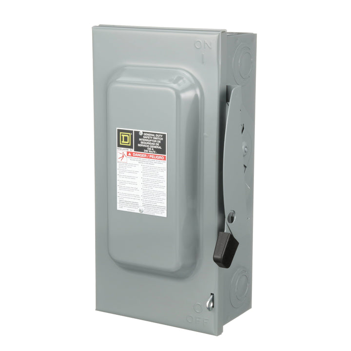 Square D D323N - Fusible Disconnect Switch 100A@240V (3-Pole NEMA 1)