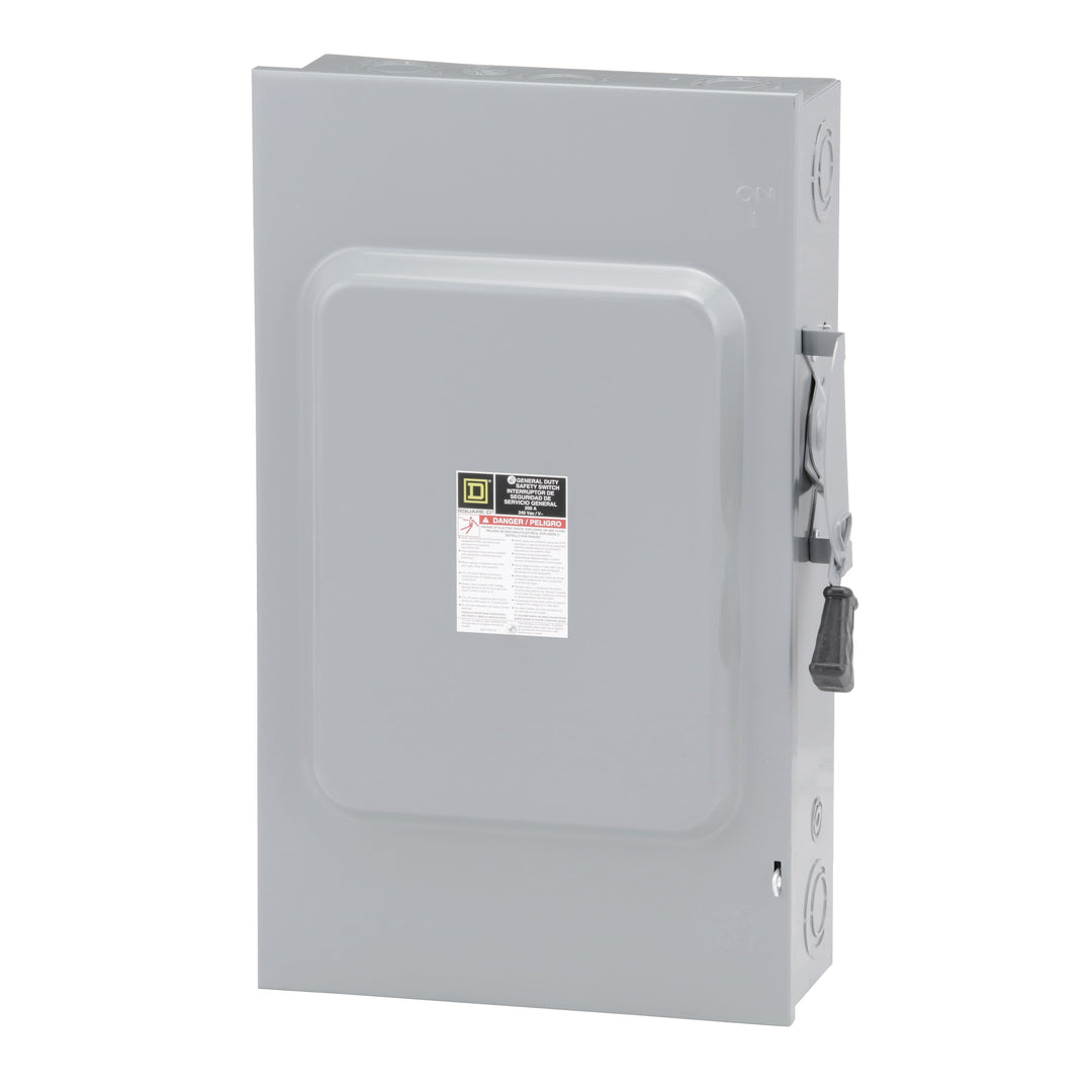 Square D D324N - Fusible Safety Disconnect Switch 200A@240V (100kA AIC, NEMA 1)