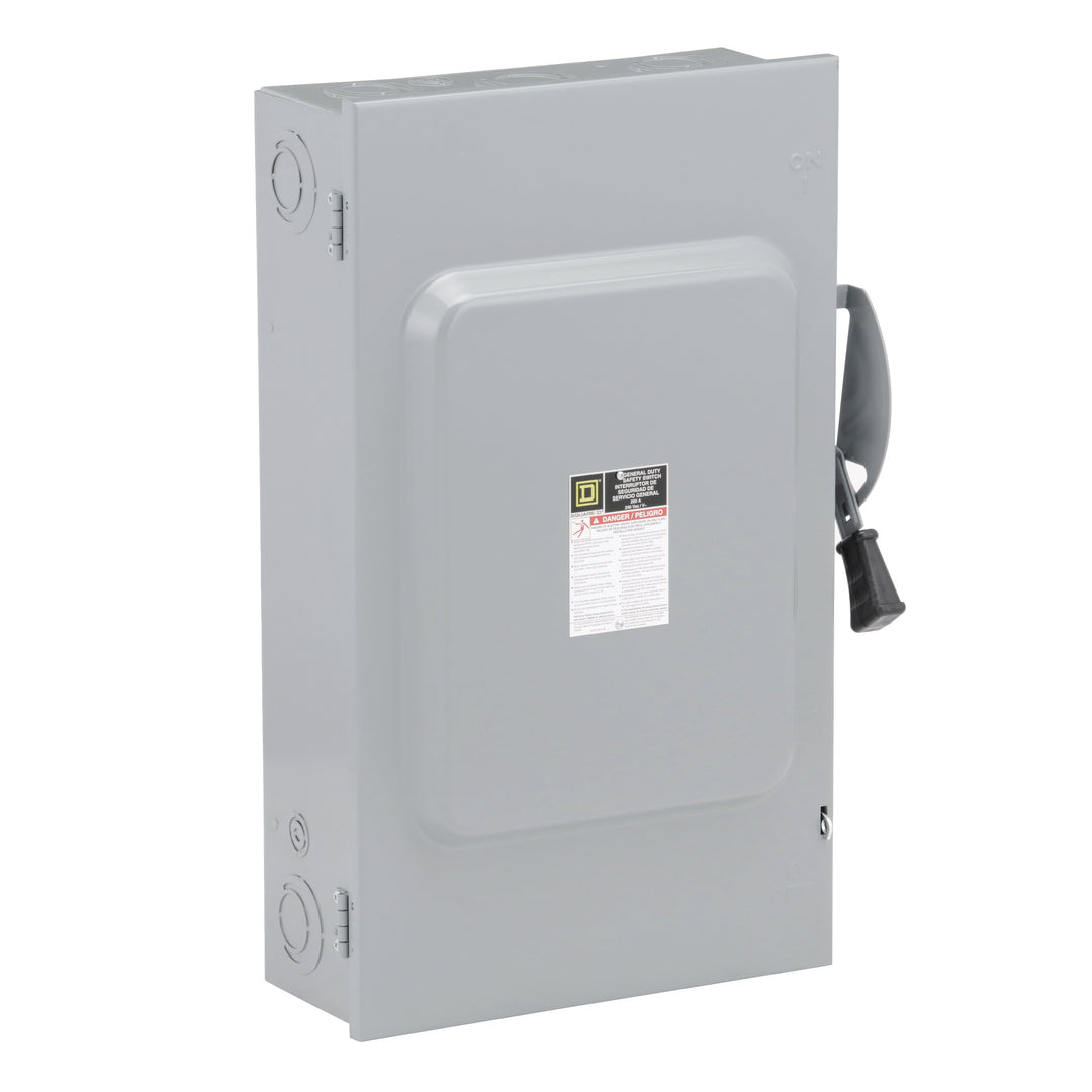 Square D D324N - Fusible Safety Disconnect Switch 200A@240V (100kA AIC, NEMA 1)