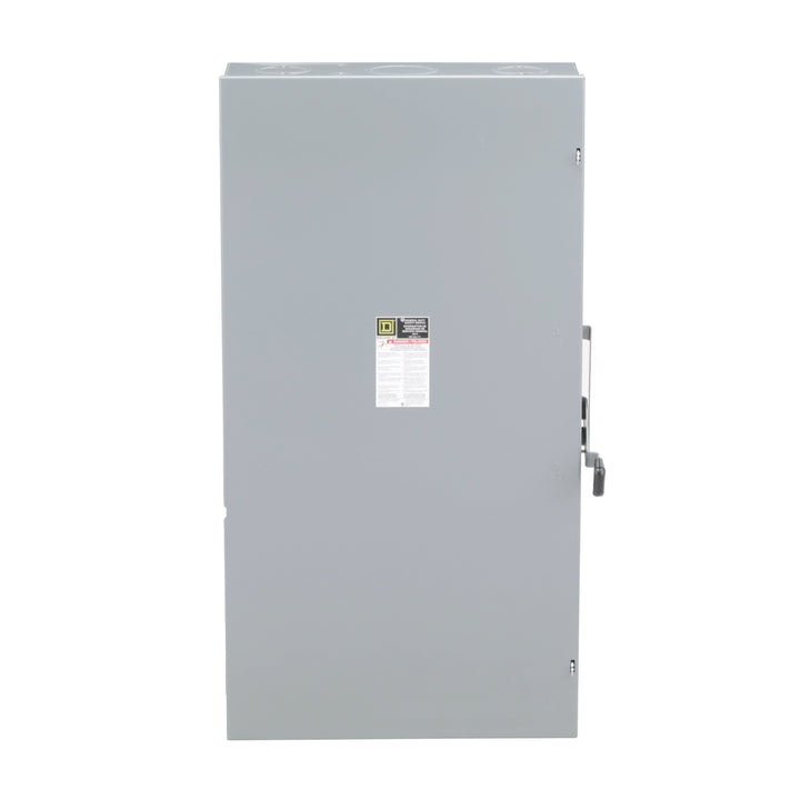 Square D D325N - Fusible Safety Switch 400A @ 240V AC (100kA AIC, NEMA 1)