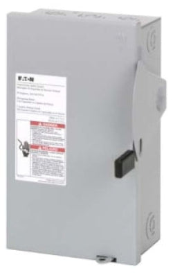 Cutler Hammer DG221NGB - Fusible Disconnect Switch 240V 30A (100kA AIC @240V)