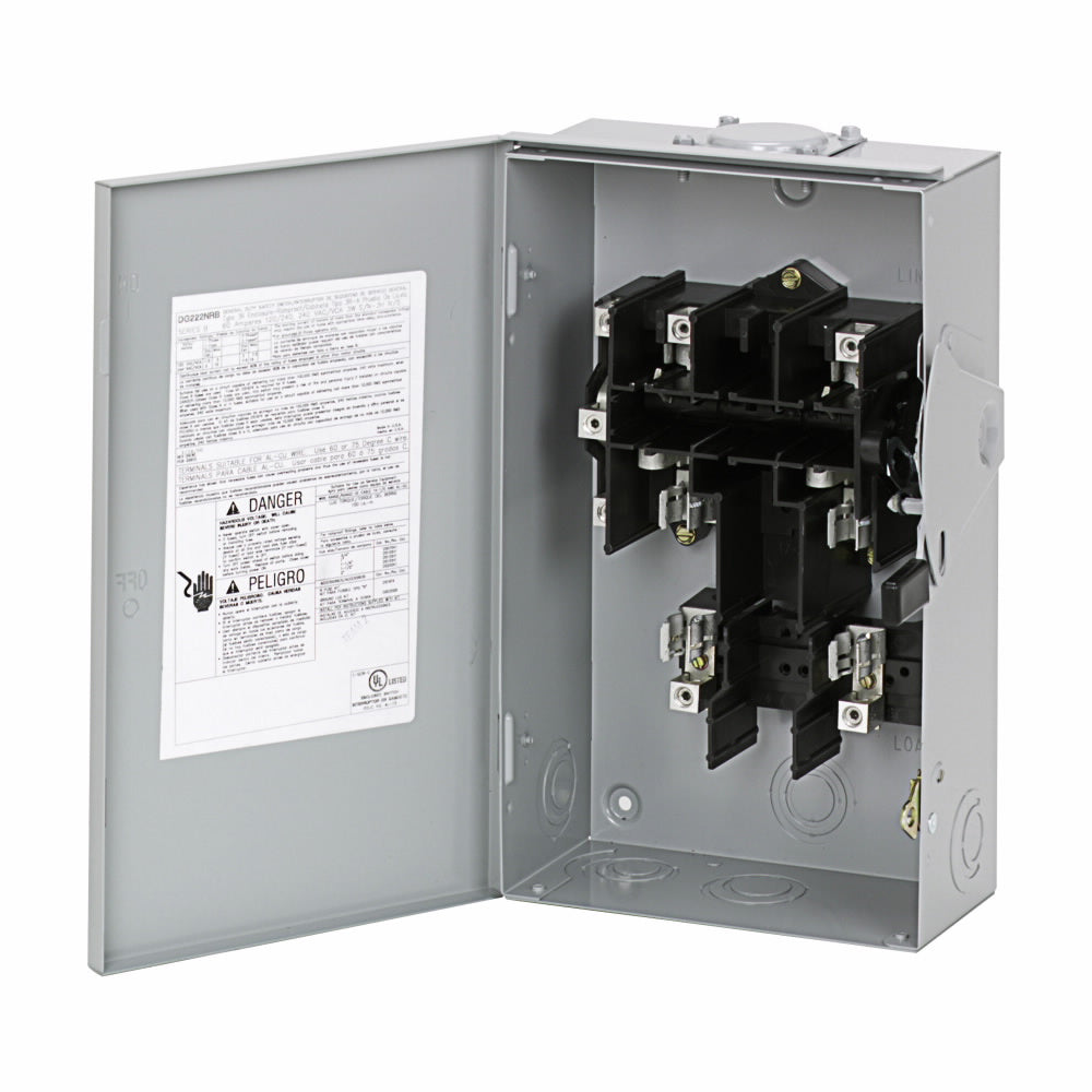 Eaton DG222NRB-00PV - Disconnect Switch 60V NEMA 3R (SKLA Frame Compatible)