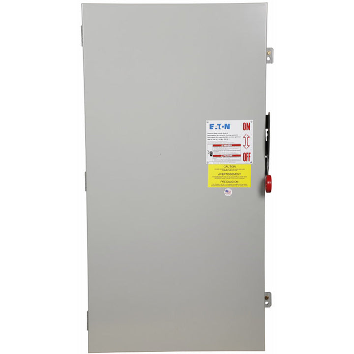 Cutler Hammer DG225NGK - R-Class Fuse Disconnect Switch 400A@240V (100kA AIC Rating)