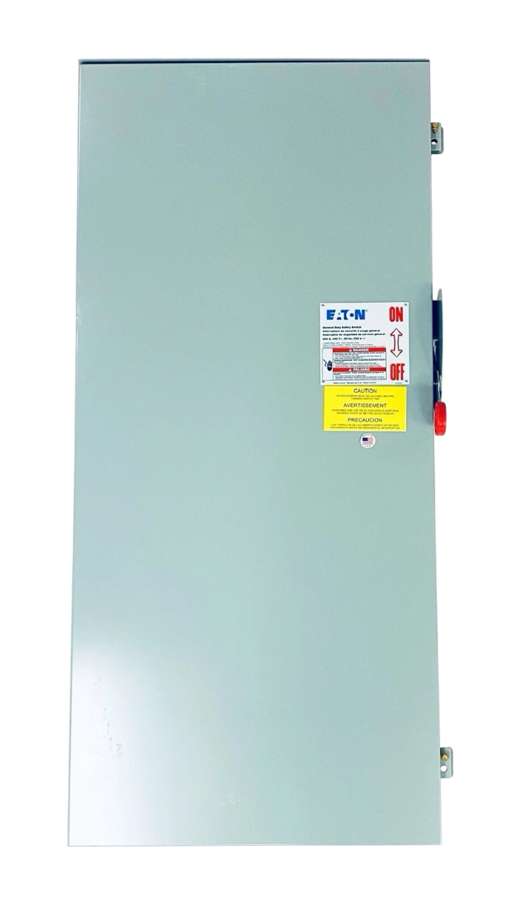 Cutler Hammer DG326NRK - Fusible Disconnect Switch 600A@240V (100kA AIC, NEMA 3R)