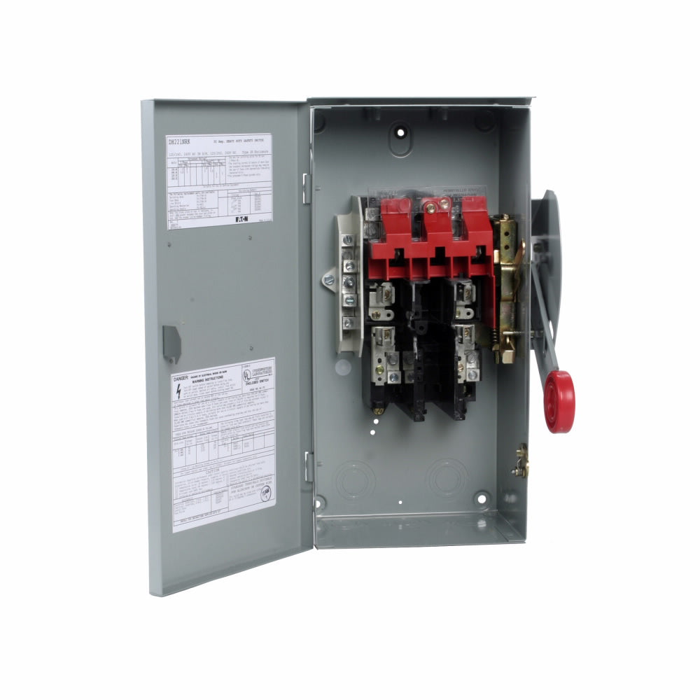 Eaton DH221NRK - Fusible Disconnect Switch 30A 240V (100kA AIC)