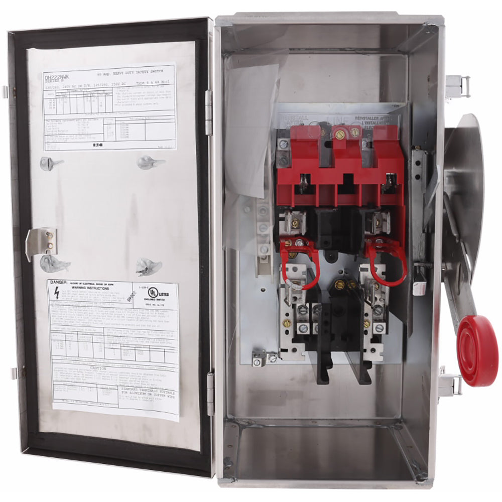 Cutler Hammer DH222NWK - Safety Disconnect Switch 240V 60A (200kA AIC @240V)