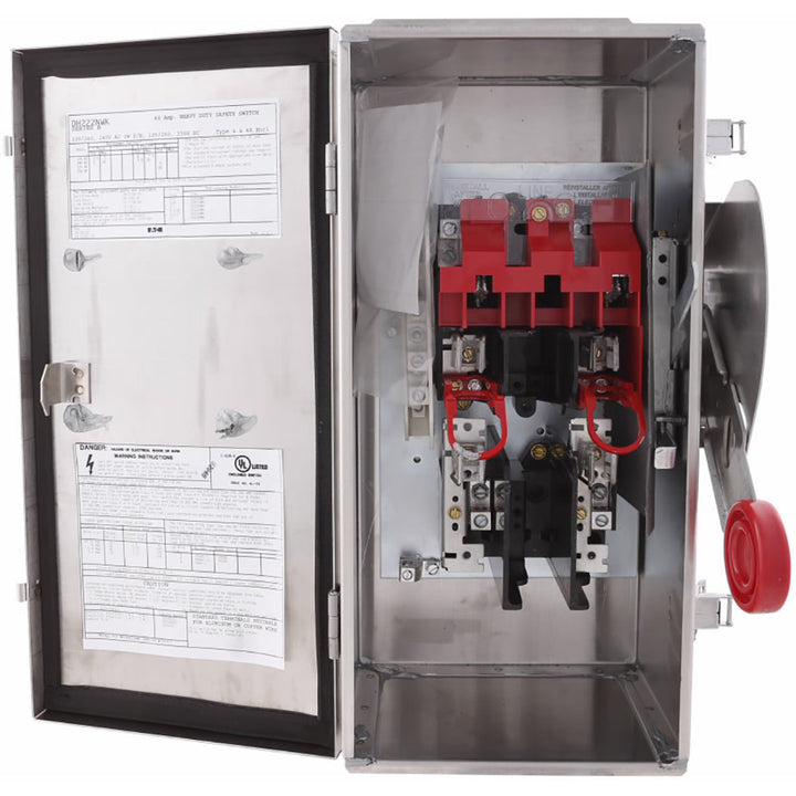 Cutler Hammer DH222NWK - Safety Disconnect Switch 240V 60A (200kA AIC @240V)