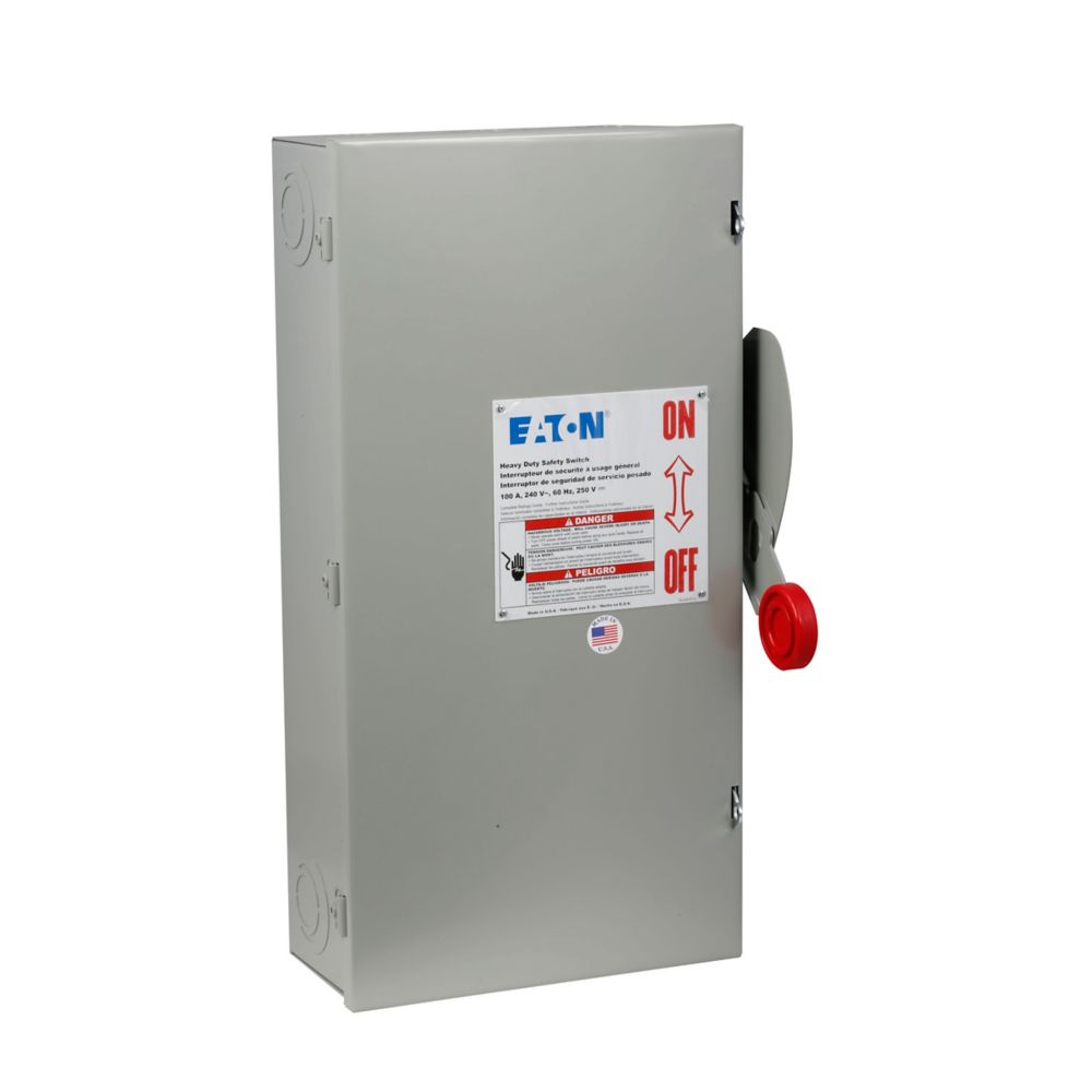 Eaton DH263FGK - Industrial Safety Disconnect Switch (NEMA 1, SEPA Frame Compatible)