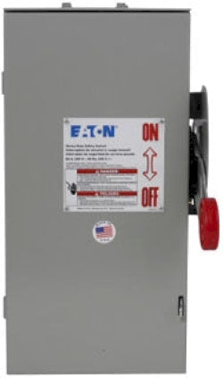 Cutler Hammer DH321FRK - Fusible Disconnect Switch 240V 30A (100kA AIC @240V)
