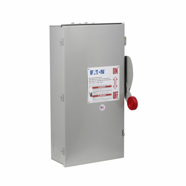 Eaton DH323NRK - Fusible Disconnect Switch 100A 3P (240V, 100kA AIC)