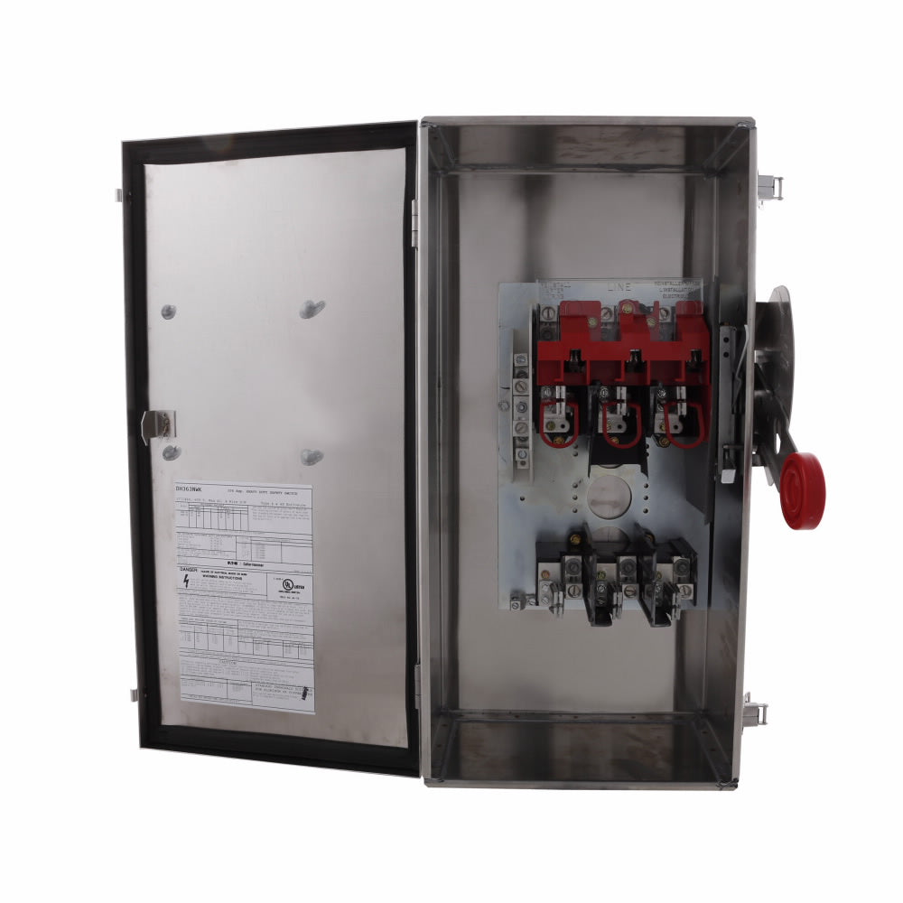 Cutler Hammer DH323NWK - Fusible Safety Switch, 100A 3P 240V (200kA AIC)