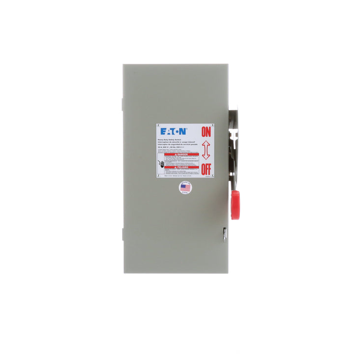 Cutler Hammer DH361NGK - Fusible Disconnect Switch 600V/30A (200kA AIC @600V)