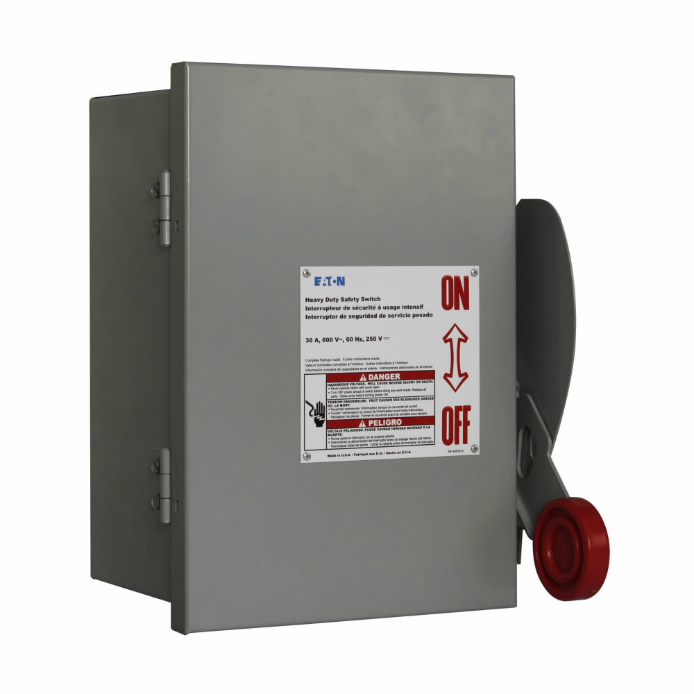 Cutler Hammer DH361UDK - Non-Fusible Disconnect Switch 30A 600V 3P