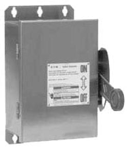 Cutler Hammer DH361UWK - Non-Fusible Disconnect Switch 600V/30A (200kA AIC @ 600V)