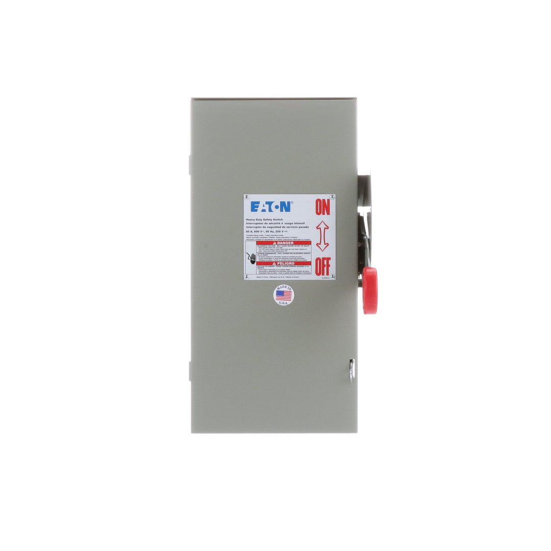 Cutler Hammer DH362FRK - Fusible Disconnect Switch 3P 60A (200kA AIC @600V)