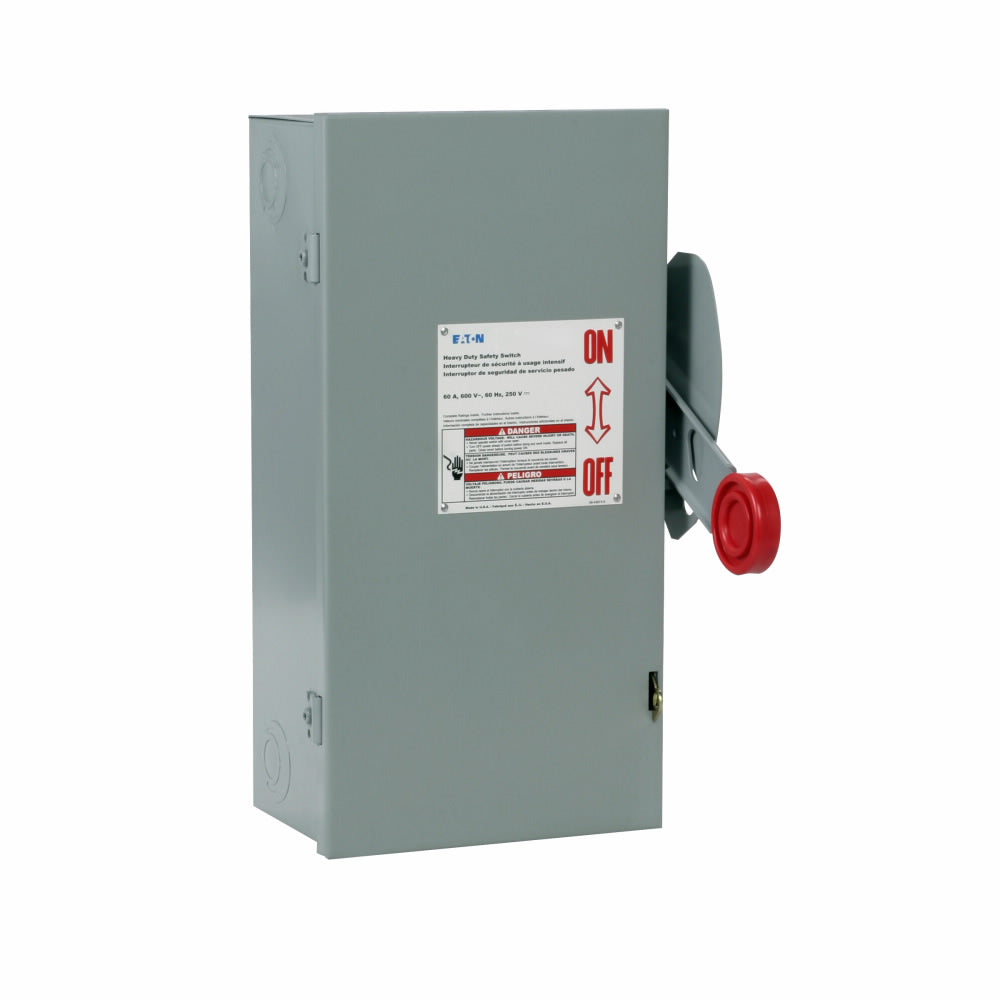 Eaton Cutler Hammer DH362UGK - Non-Fusible Disconnect Switch 60A 600V