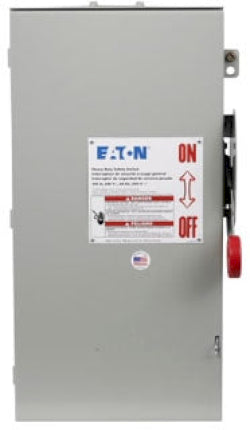 Cutler Hammer DH363FRK - Fusible Safety Switch 600V AC/100A (NEMA 4X, 100kA AIC)