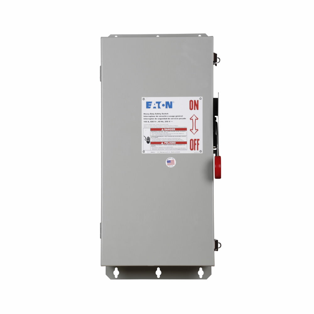 Cutler Hammer DH363NDK - Disconnect Switch 600V 100A (200kA AIC @600V)