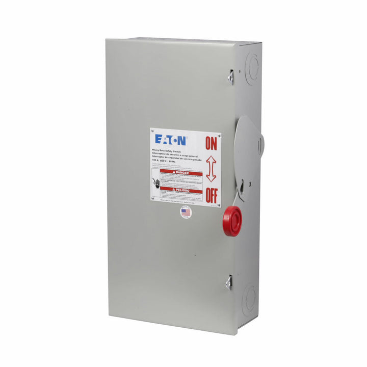 Eaton DH363NGK - Fusible Safety Switch, 600V 100A 3-Pole