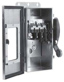 Cutler Hammer DH364NWKW - Fusible Disconnect Switch 200A@600V (NEMA 4 Enclosure)