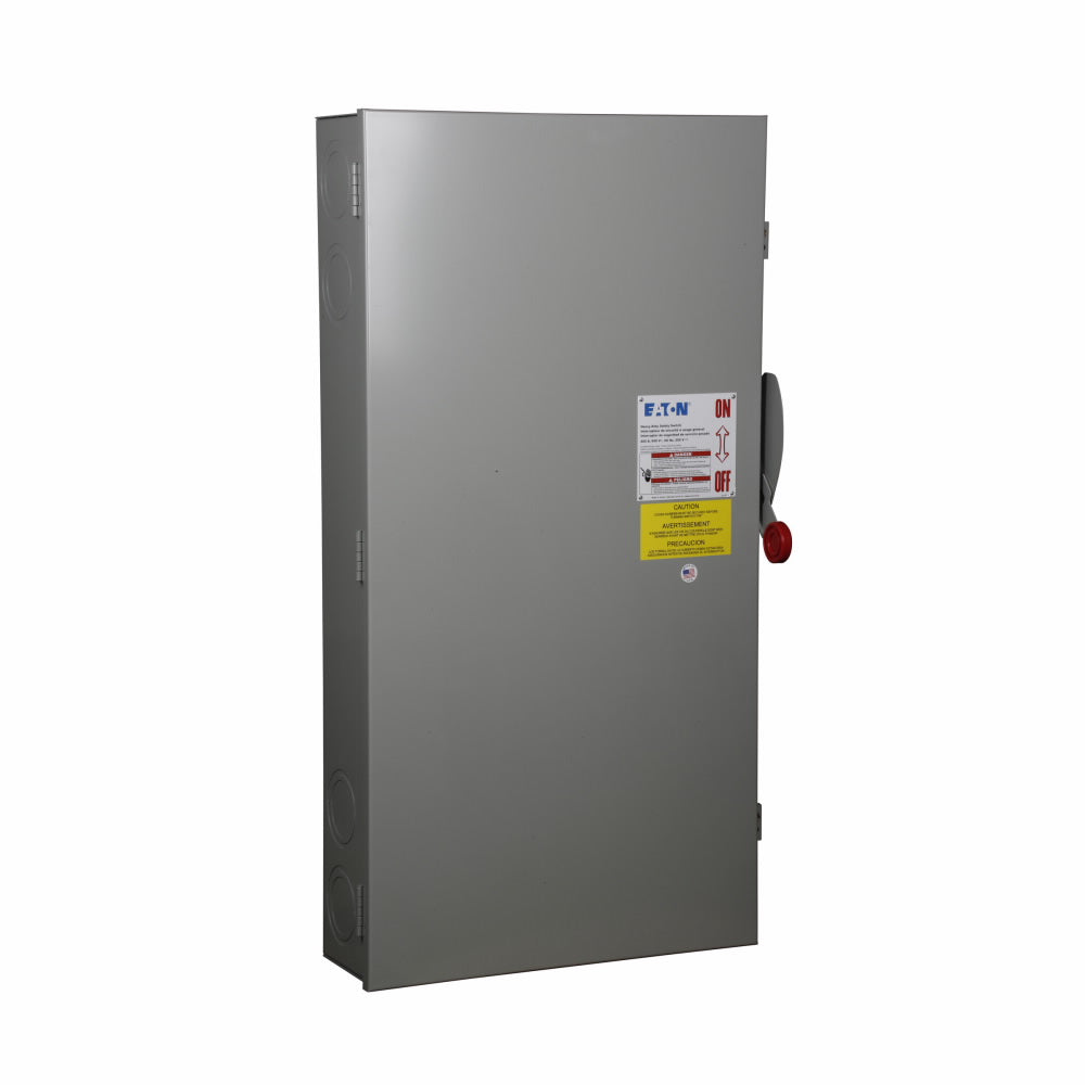 Cutler Hammer DH365FGK - Fusible Safety Switch, 400A 600V 3-Pole