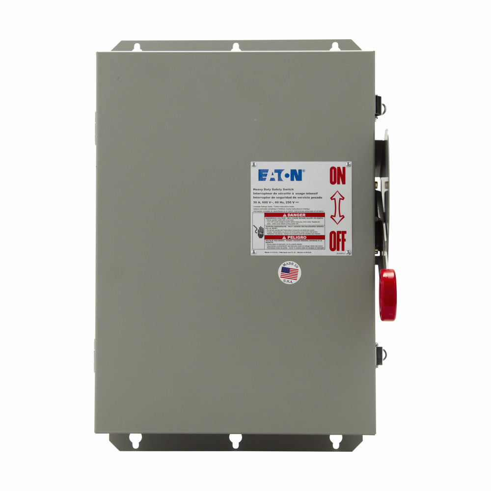 Cutler Hammer DH461UDK - Industrial Disconnect Switch 600V 30A (200kA AIC @600V)