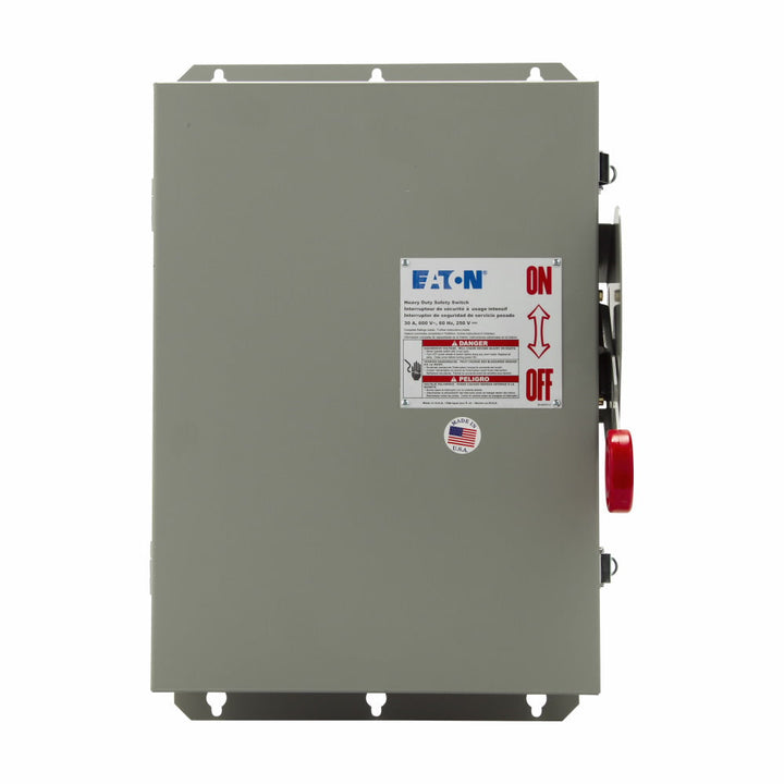 Cutler Hammer DH461UDK - Industrial Disconnect Switch 600V 30A (200kA AIC @600V)